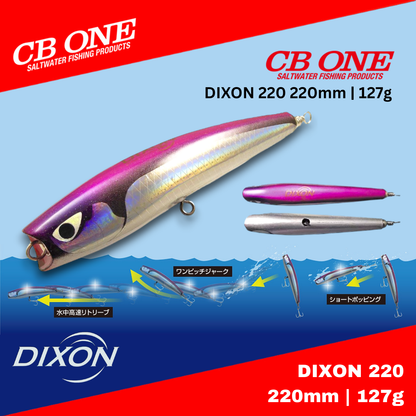 CB One Dixon 220 Swimming Popper 127g 220mm