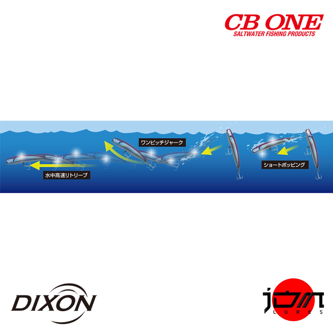 CB One Dixon 220 Swimming Popper 127g 220mm