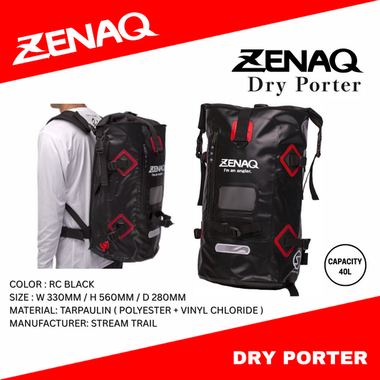 Zenaq Dry Porter RC HITAM