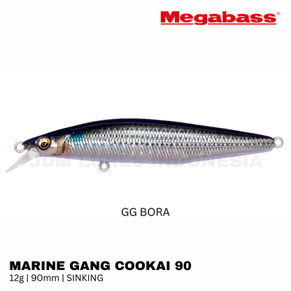 Megabass MARINE GANG Cookai 90 Sinking Lure 12g 90mm