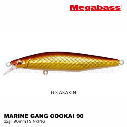 Megabass MARINE GANG Cookai 90 Sinking Lure 12g 90mm
