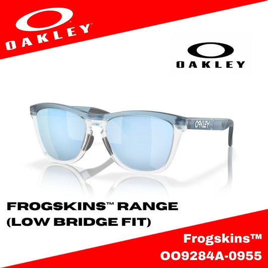 Kacamata Hitam Oakley Frogskins Range Prizm Deep Water Polarized OO9284A-0955