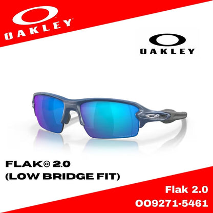 Kacamata Hitam Oakley Flak 2.0 Prizm Sapphire Polarized OO9271-5461