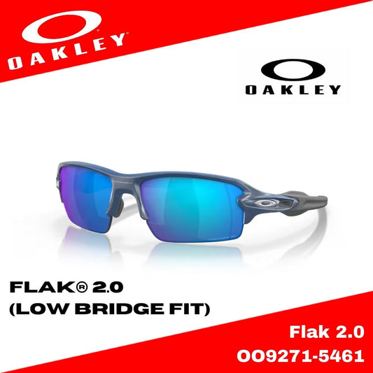 Kacamata Hitam Oakley Flak 2.0 Prizm Sapphire Polarized OO9271-5461