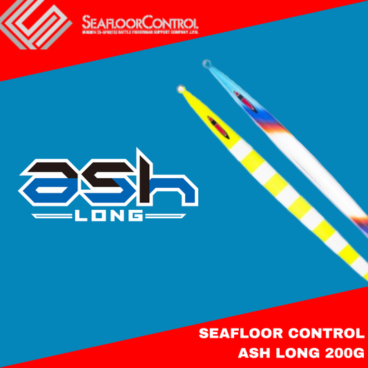 Jig Logam Pengendali Dasar Laut Ash Long 200 Gram